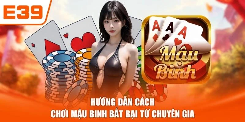 Hướng dẫn cách chơi Mậu Binh bất bại từ chuyên gia